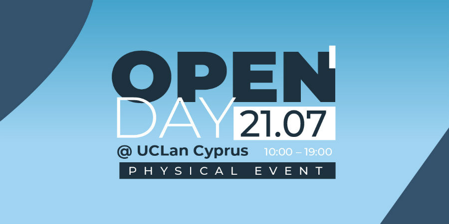 Ανακάλυψε έναν κόσμο γεμάτο ευκαιρίες στην Ημέρα Γνωριμίας του Πανεπιστημίου UCLan Cyprus.
